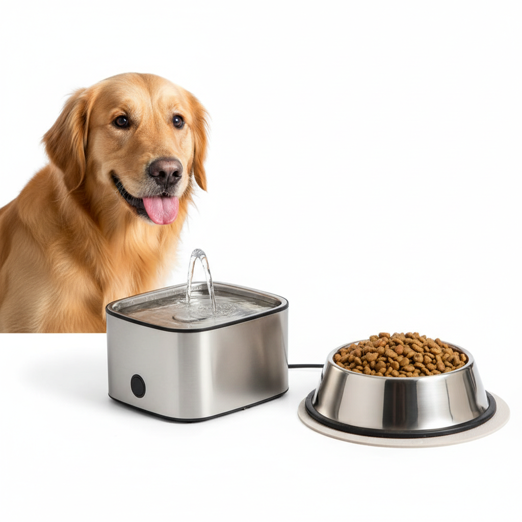 Dog Feeder & Water